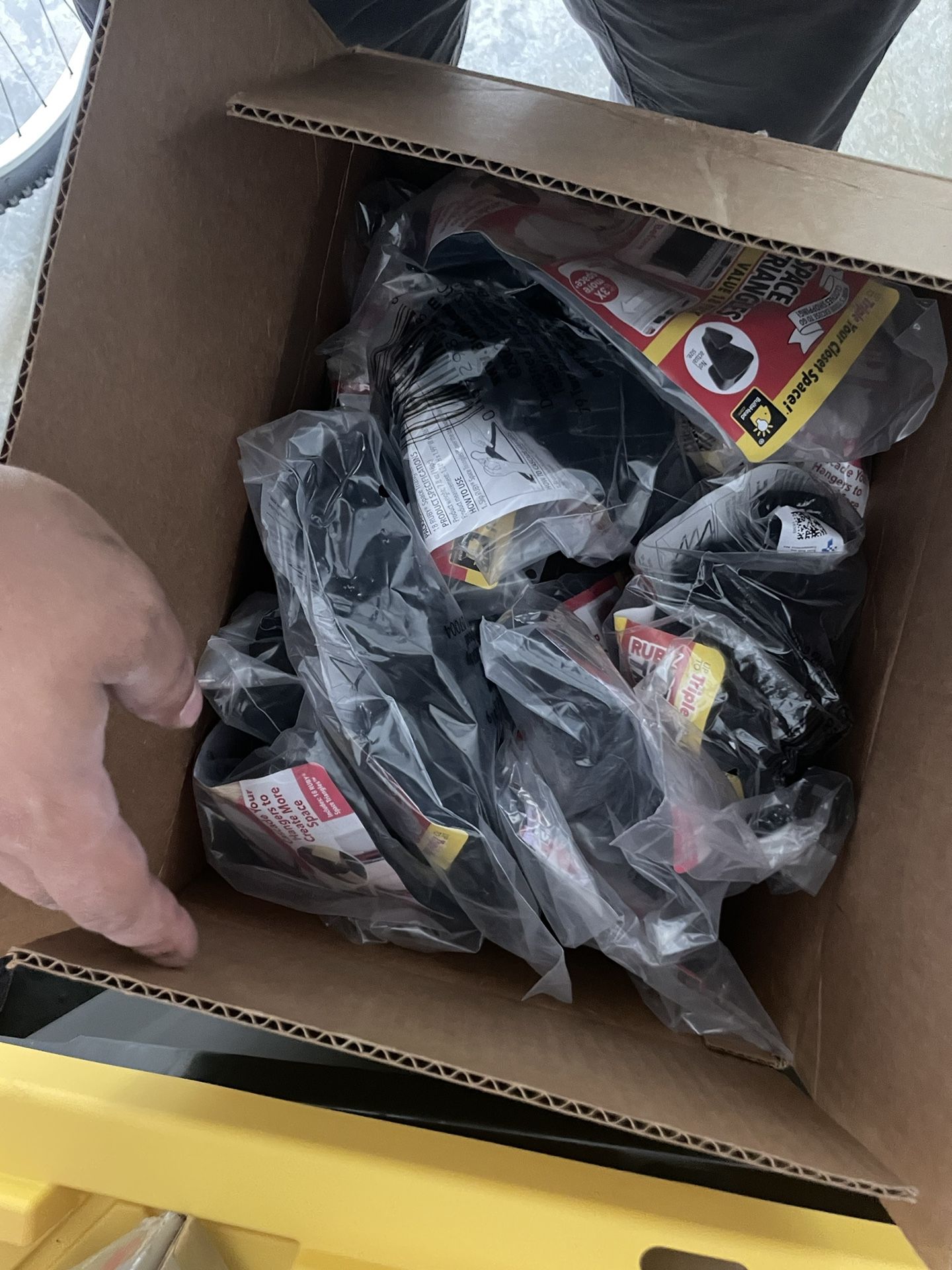 Space Triangles Closet Organizer 18pc In A Pack