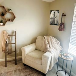 Cream Colored Armchair – Gently Used