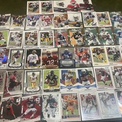 Lot Of 55 NFL Running Back Rookie Cards