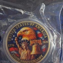  United States of America 250th Anniversary Commemerative Coin