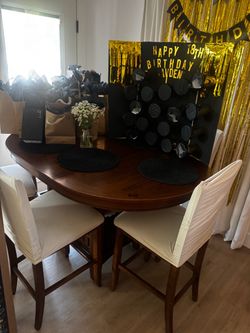 High Dining Table