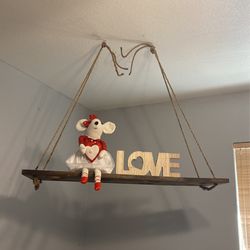 Wooden Chandelier 