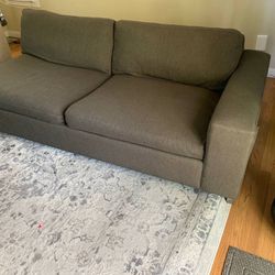 Couch and ottoman