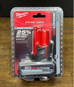 Milwaukee M12 XC HO 5.0 battery