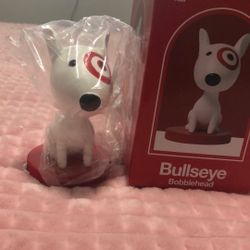 Target Bullseye Dog Bobble head
