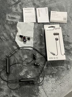 SONY WI-C100 HEADSET BLACK for Sale in Fair Lawn, NJ - OfferUp
