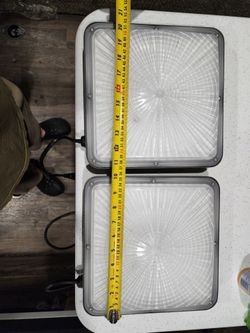 LED shop/ garage lights 45 watt plugs into wall outlet 2 for $30
