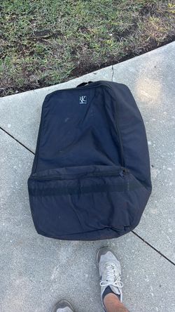 Car seat holder for travel
