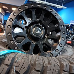 On Sale Fuel Vector 15x7 4x156 Beadlock & 32x10-15 Tires For Rzr & Kawasaki Utv Sxs  (We Finance)