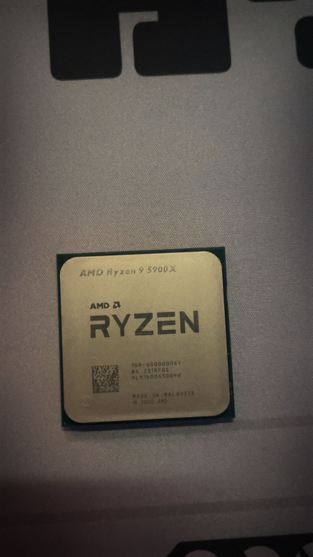 Ryzen 5900x CPU