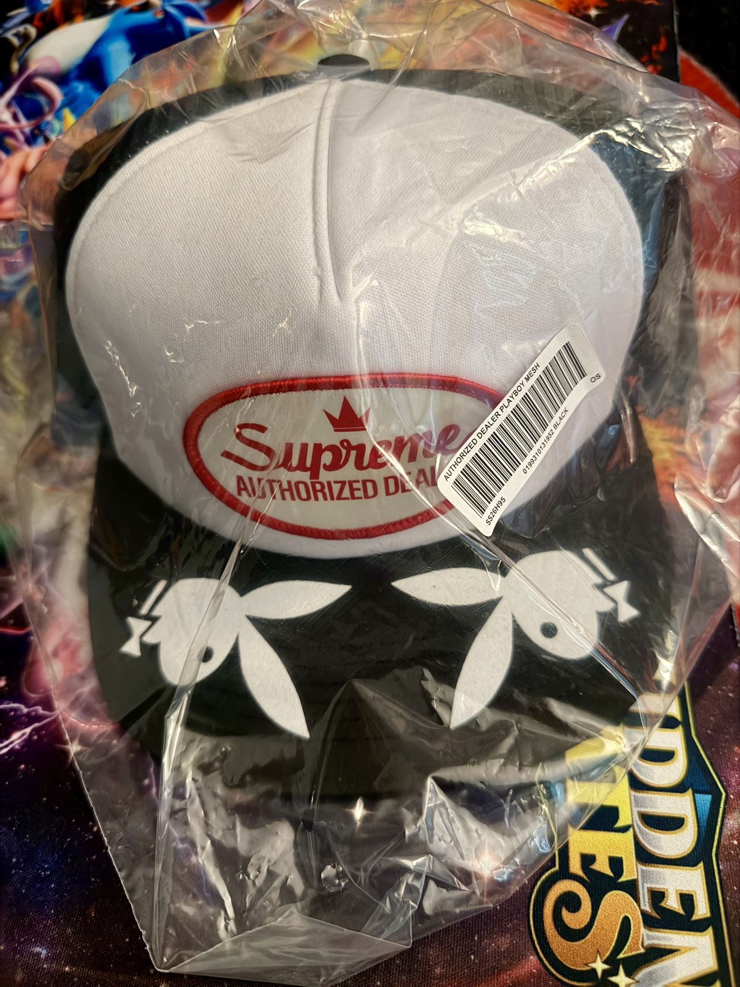 Supreme Playboy Mesh Back 5-Panel Black