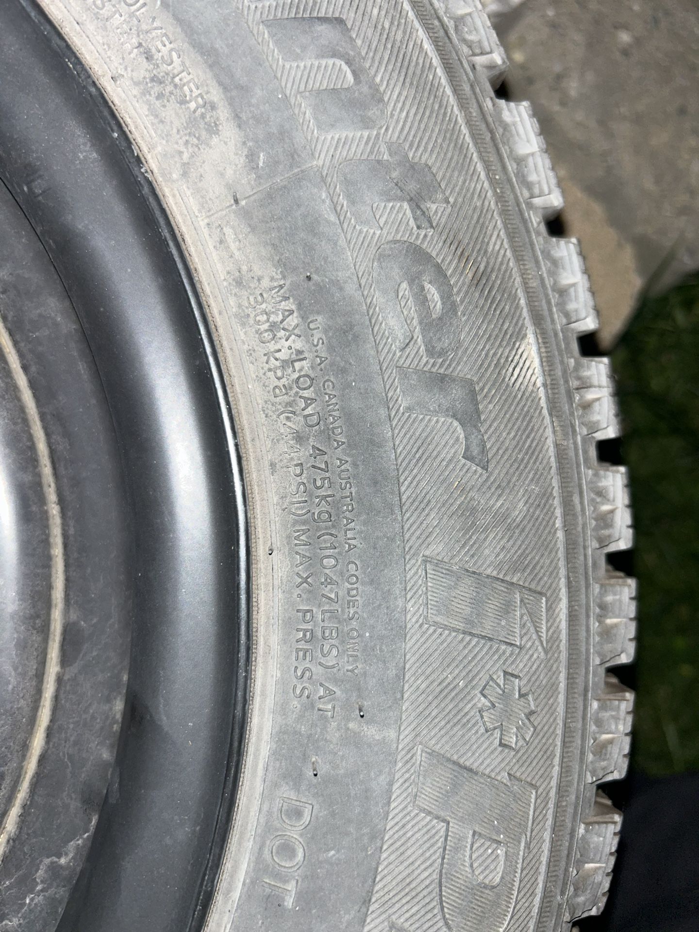 Hankook snow tires 175/70R13 for Sale in Everett, WA OfferUp