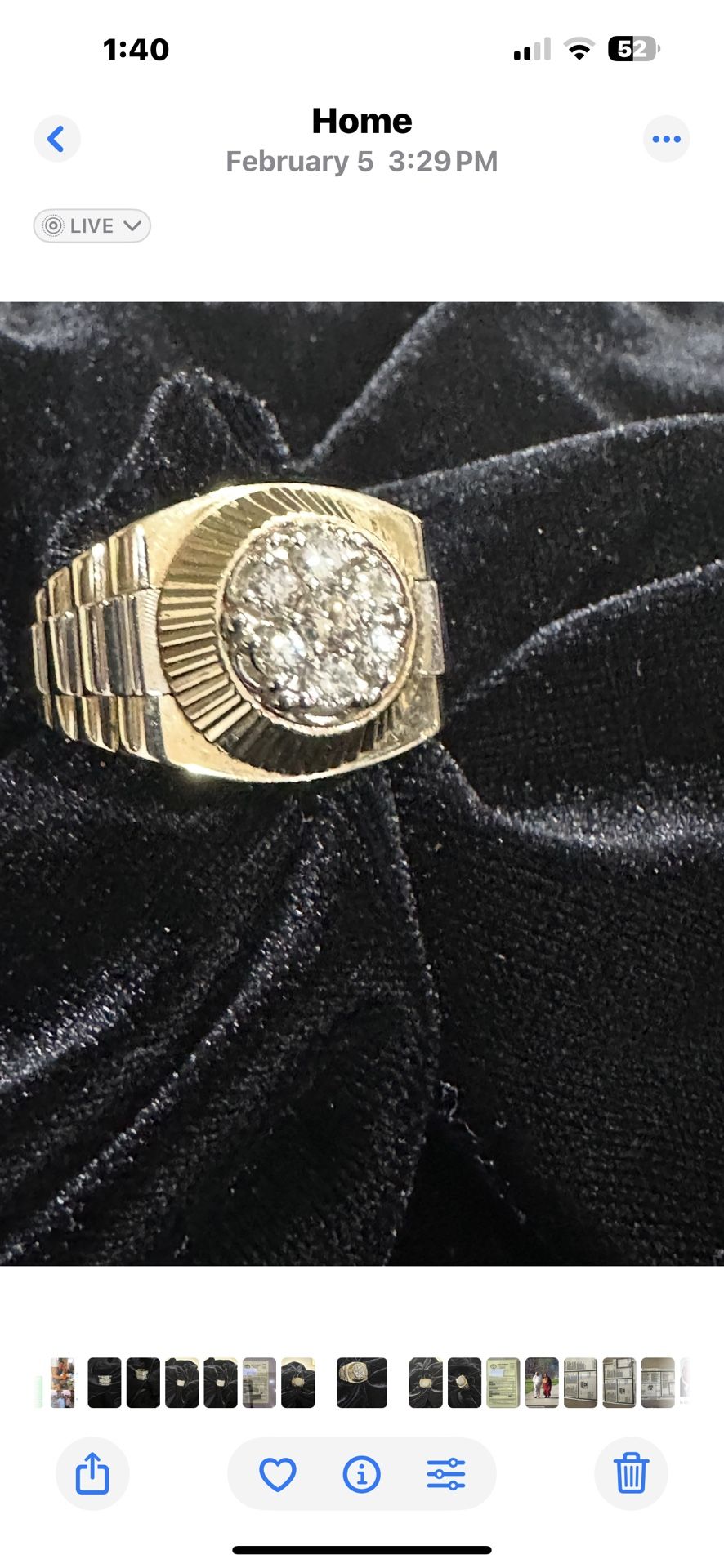 Men’s Gold Ring 14Kt