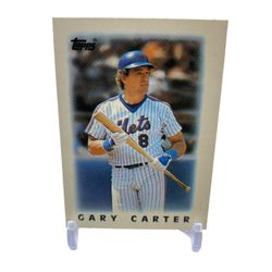 1986 Topps Baseball (MLL) Gary Carter #50