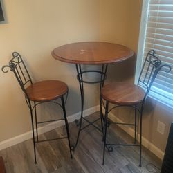 High Top Table With Chairs