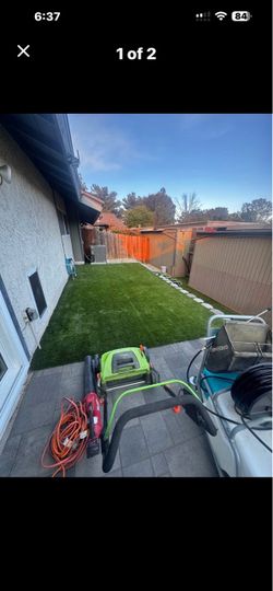Turf cleaning, odor eliminating, sanitizing