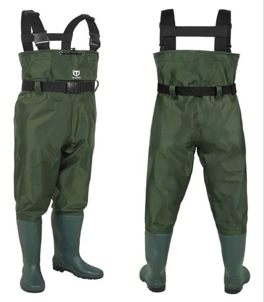 TIDEWE Bootfoot Chest Wader- New