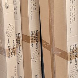 5 BOXES OF GLASS WIND GUARD 14028T1 