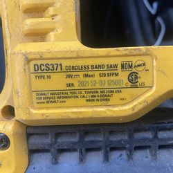 Dewalt portable band saw