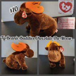Ty Beanie Buddies Chocolate The Moose