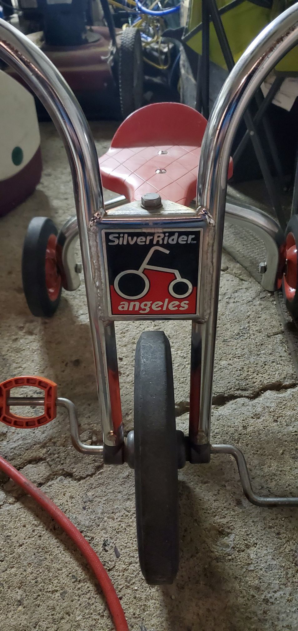 SILVER RIDERS TRICYCLE RARE