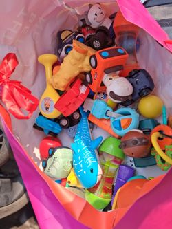 Bag of small toys