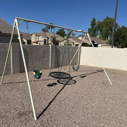 Metal Swing Set