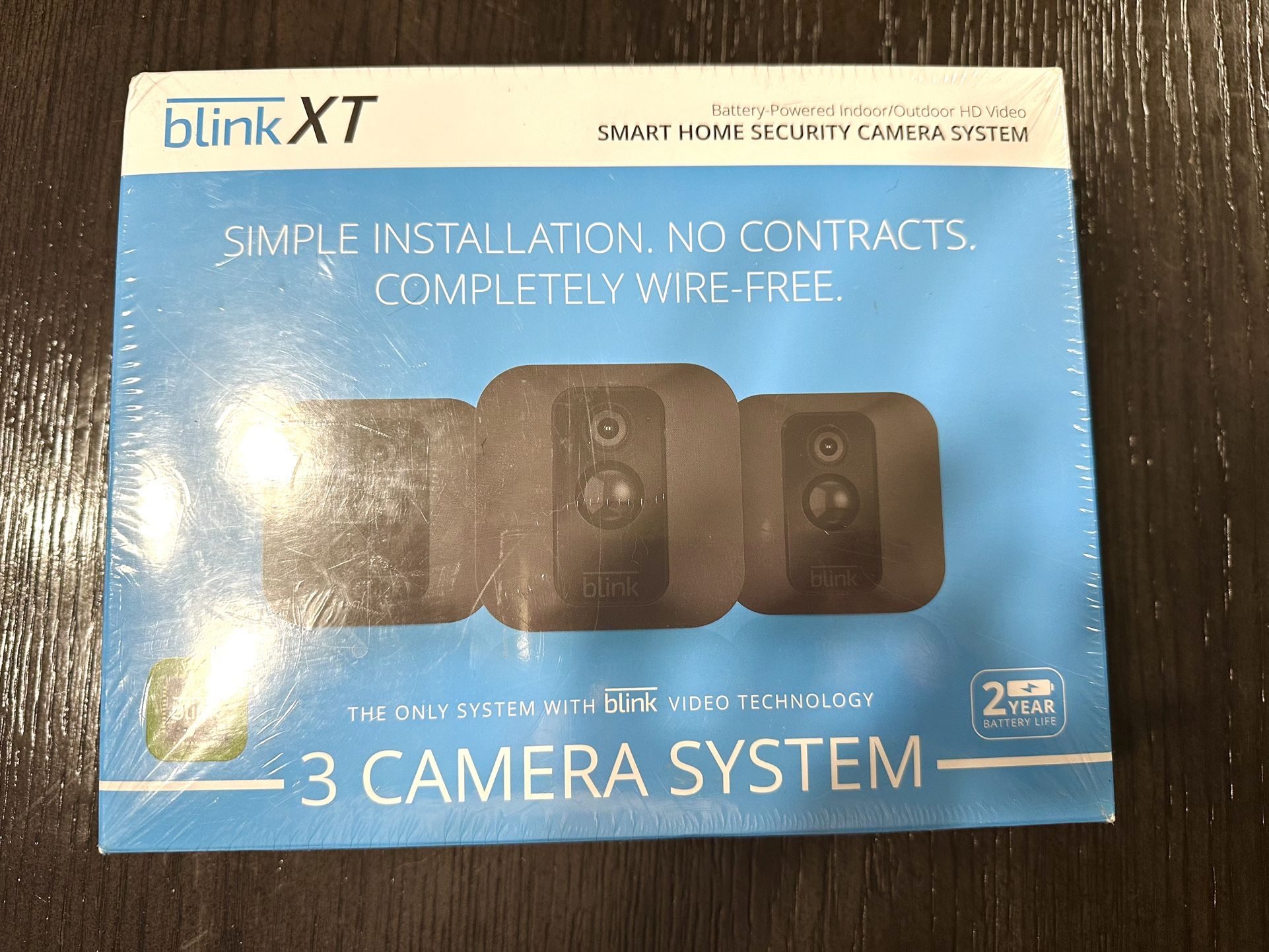 BLINK XT 3-CAMERA SMART HOME SECURITY SYSTEM 