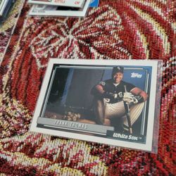 Frank Thomas Baseball Cards 