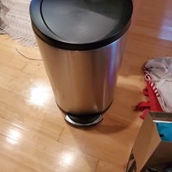 Simply Hpuman Stainless Steel Trash Can For Sale
