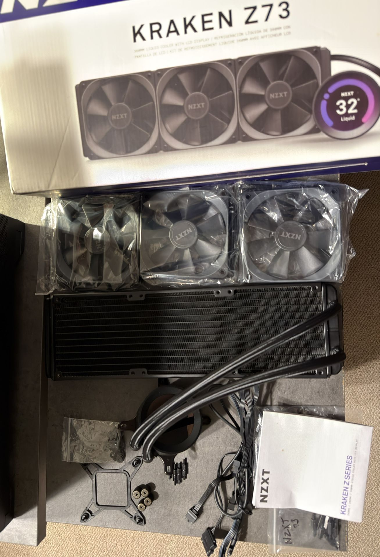 NZXT Kraken Z73 360mm AIO CPU Cooler