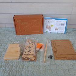 Tinker Crate Wooden Automaton Kiwi Co STEM Activity Box ages 9+