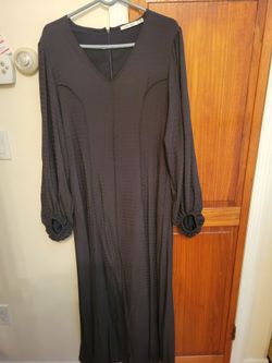 maxi dress for women long sleeve size 14 good for hijab pick up only