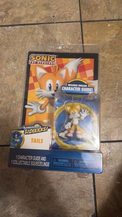 Sonic the Hedgehog Tails Squeezelings Sidekicks Figure