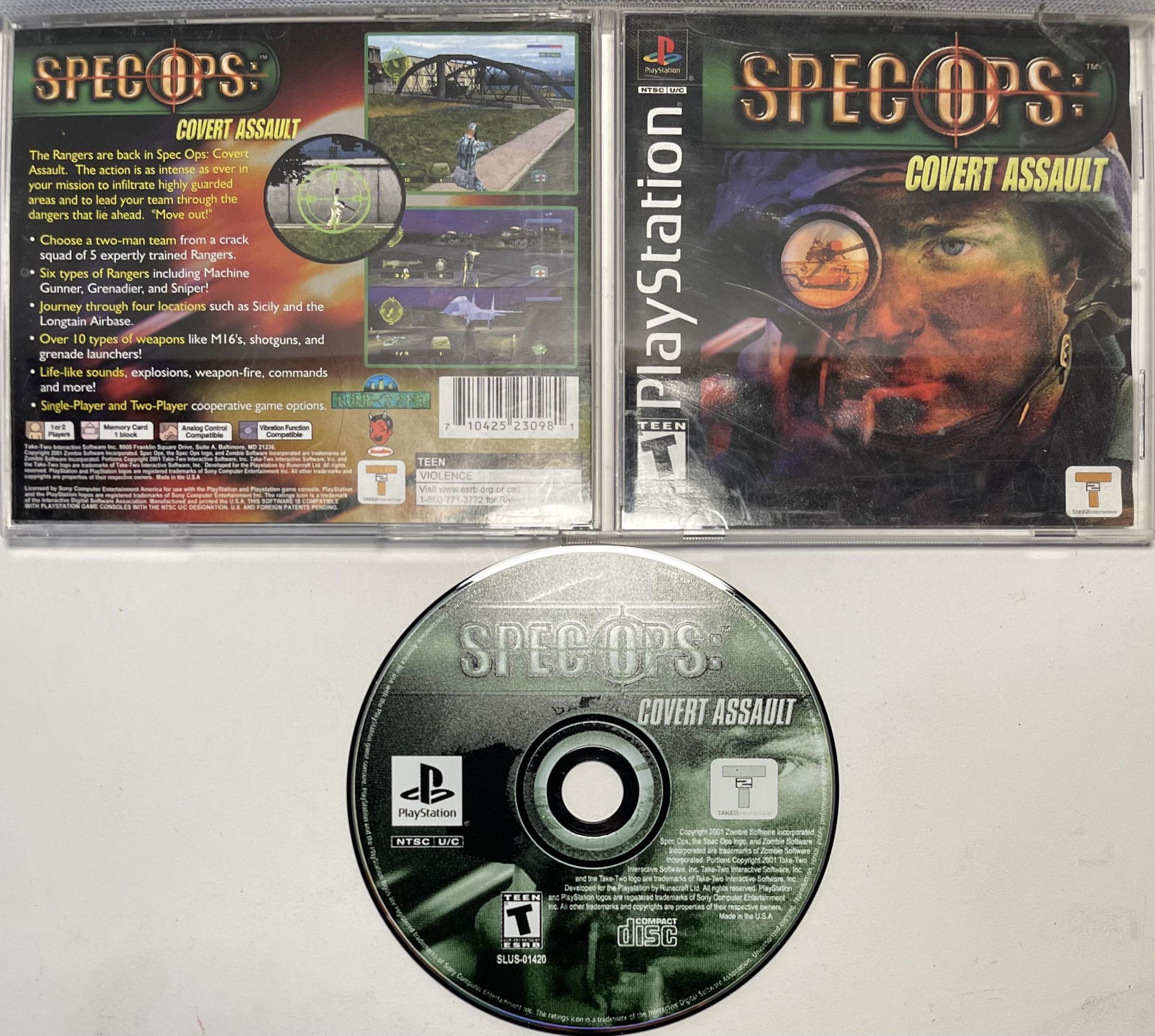 SPEC OPS: Covert Assault Video Game
