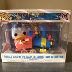 Donald Duck On The Casey Jr. Circus Train Attraction Funko Pop