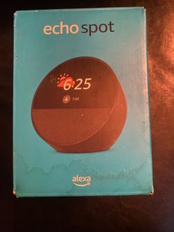 Amazon echo spot 1st gen alexa smart speaker