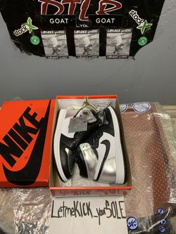 Jordan 1 Silvertoe 