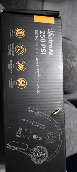 Digital tire inflator w/ gauge