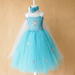 Elsa Frozen Birthday Tutu Dress