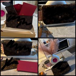 Super Cute Crossbody Purse With Wallet & Card Holder