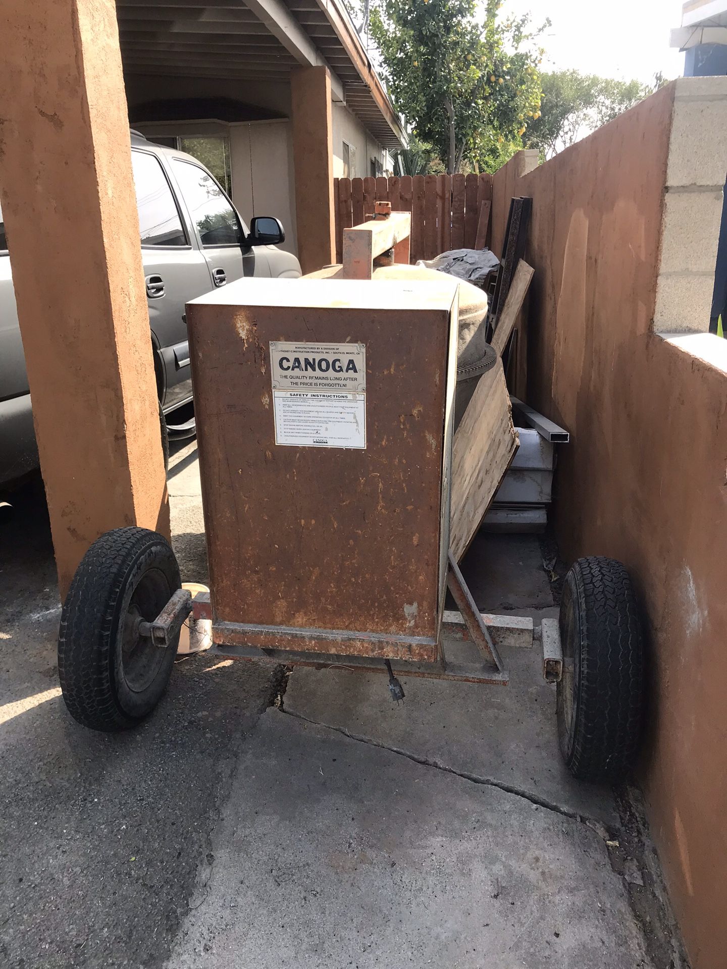 Canoga electric concrete mixer for Sale in Chino Hills, CA OfferUp