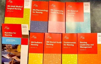 ATI Nursing Review Books Bundle Set
