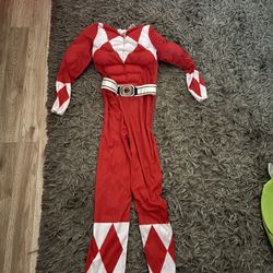 Red power Ranger boys L 10/12