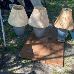 Three Table Lamp