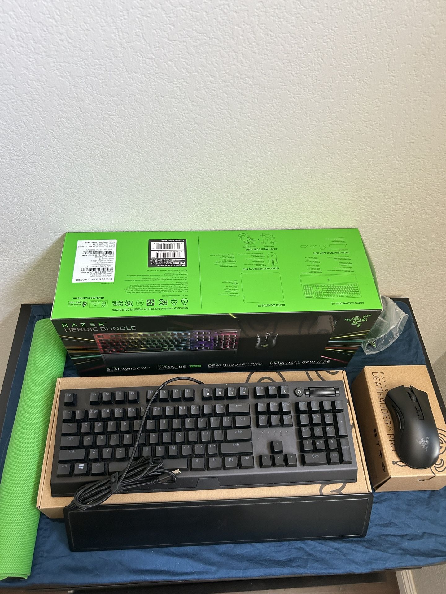 Razer Heroic Bundle Gaming Keyboard And Mouse