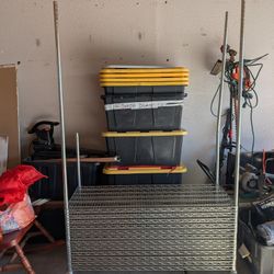 Metal Storage Shelves 