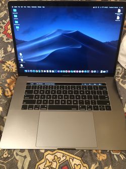 MacBook Pro 15 inch with touchbar