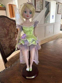Disney Porcelain Tinkerbell Doll