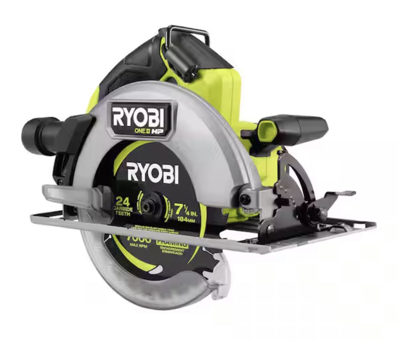RYOBI ONE+ HP 18V Brushless Cordless 7-1/4 in. Circular Saw (Tool Only